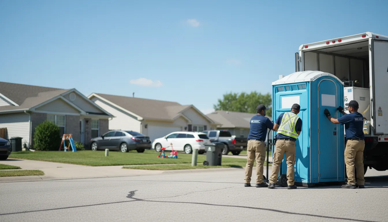 Standard Porta Potty Rentals in Franklin, IL near me